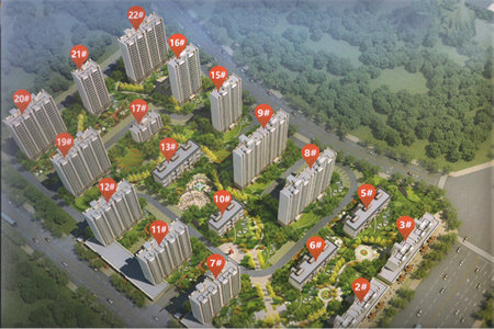 城东顺达珠江帝景3室2厅1卫104m2简单装修